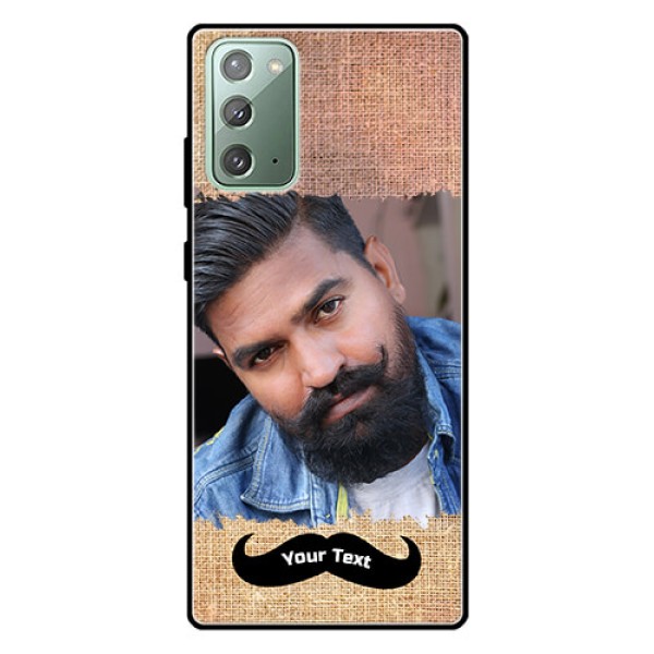 Galaxy Note 20 Personalized Glass Phone Case - with Texture Design Galaxy Note 20 Personalized Glass Phone Case - with Texture Design