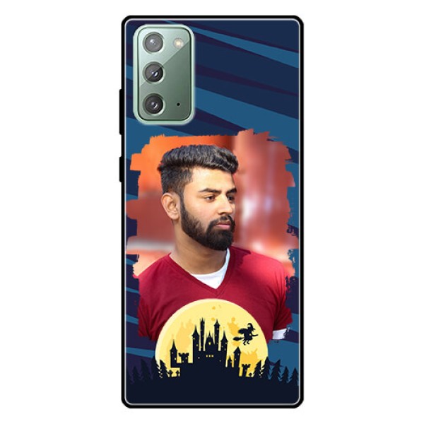 Galaxy Note 20 Photo Printing on Glass Case - Halloween Witch Design Galaxy Note 20 Photo Printing on Glass Case - Halloween Witch Design