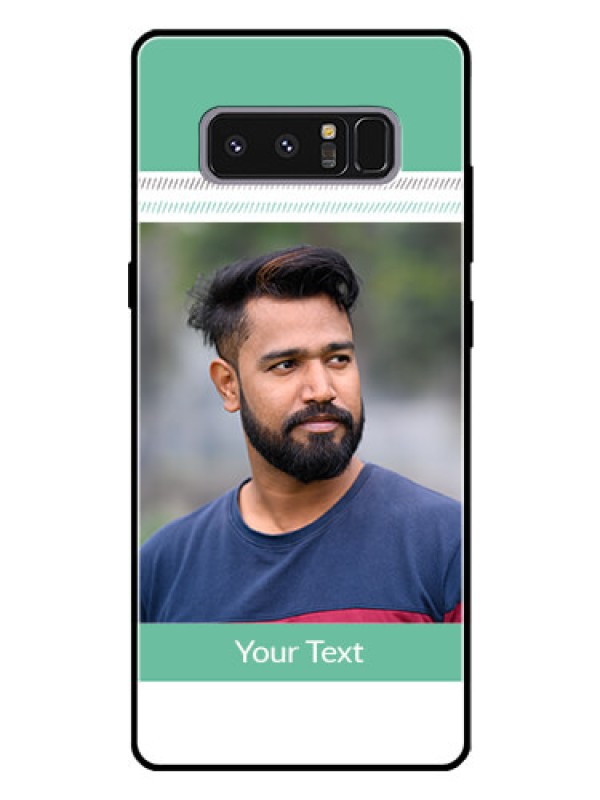 Custom Galaxy Note 8 Custom Glass Phone Case  - Premium Cases for Girls