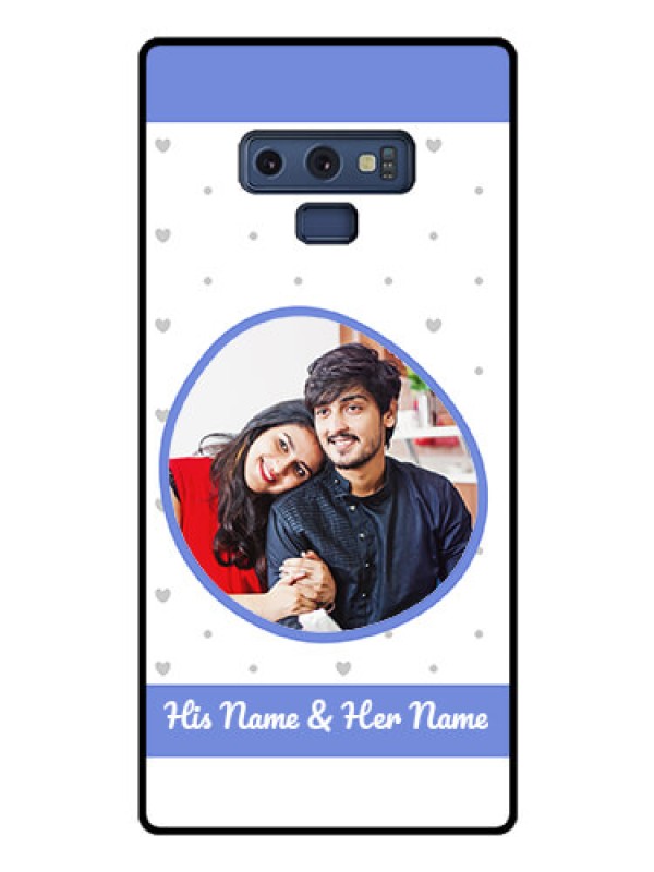 Custom Galaxy Note 9 Photo Printing on Glass Case  - Premium Case Design
