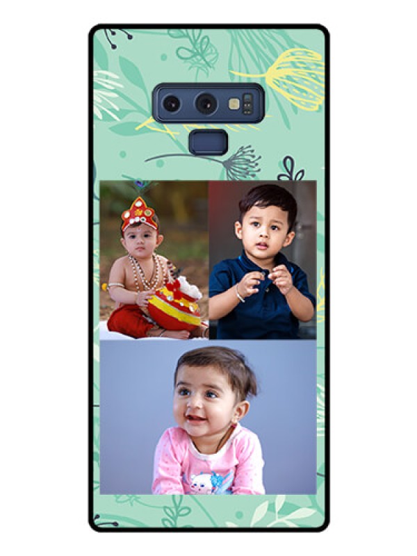 Custom Galaxy Note 9 Photo Printing on Glass Case  - Forever Family Design 