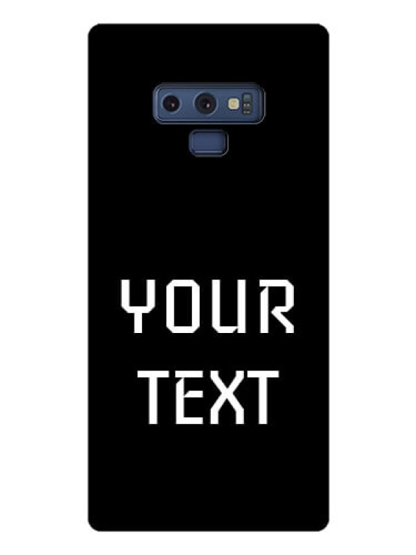 Custom Galaxy Note 9 Your Name on Glass Phone Case