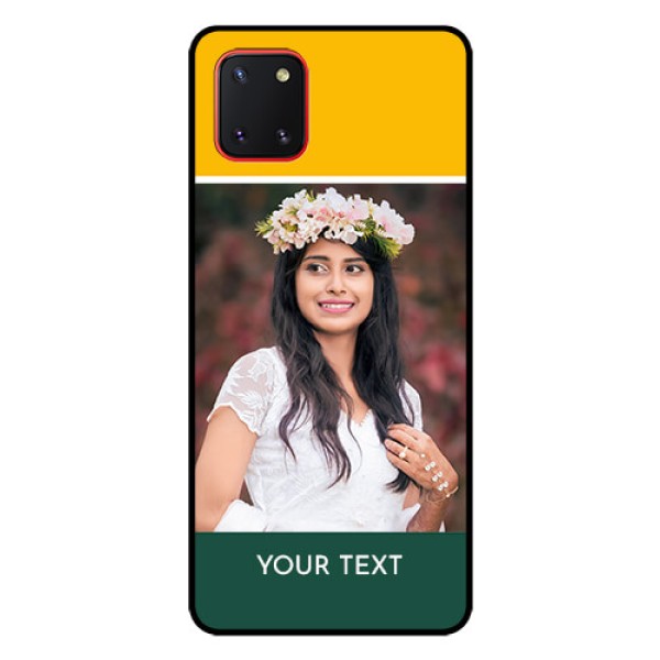 Galaxy Note10 Lite Photo Printing on Glass Case - Love You Design