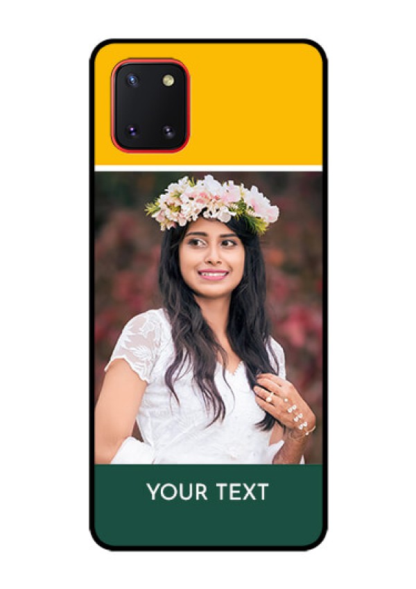 Galaxy Note10 Lite Photo Printing on Glass Case - Love You Design