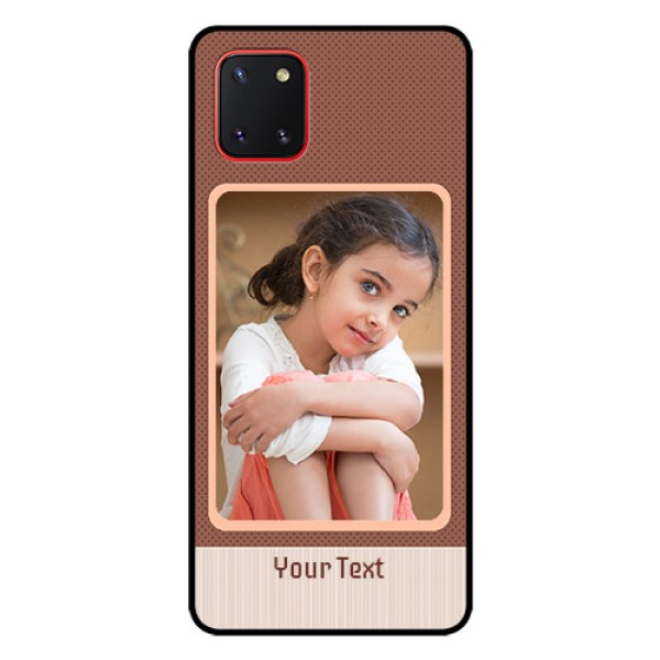 Galaxy Note10 Lite Custom Glass Phone Case - Simple Pic Upload Design Galaxy Note10 Lite Custom Glass Phone Case - Simple Pic Upload Design