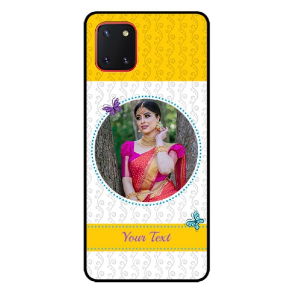 Galaxy Note10 Lite Custom Glass Mobile Case - Girls Premium Case Design