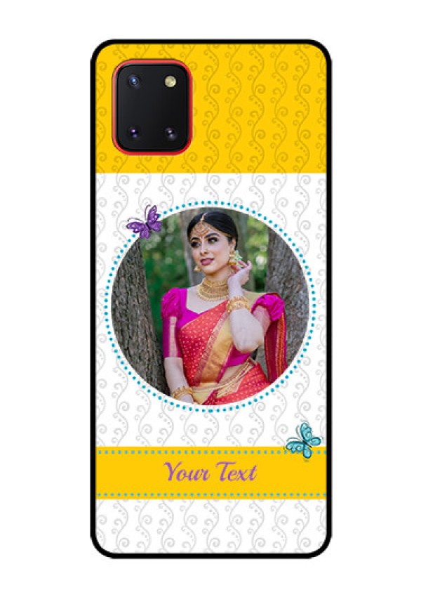 Galaxy Note10 Lite Custom Glass Mobile Case - Girls Premium Case Design