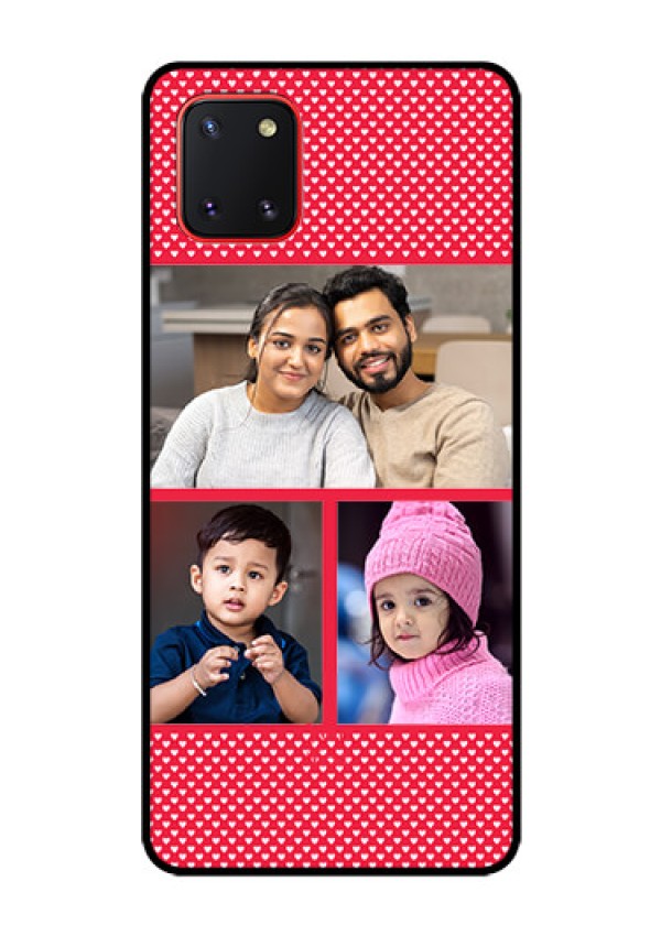 Galaxy Note10 Lite Personalized Glass Phone Case - Bulk Pic Upload Design