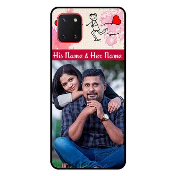 Galaxy Note10 Lite Photo Printing on Glass Case - You and Me Case Design Galaxy Note10 Lite Photo Printing on Glass Case - You and Me Case Design