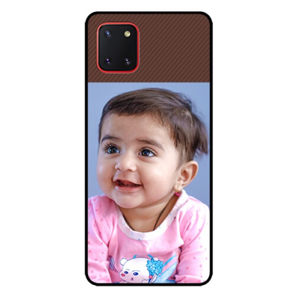 Galaxy Note10 Lite Custom Glass Mobile Case - Elegant Case Design