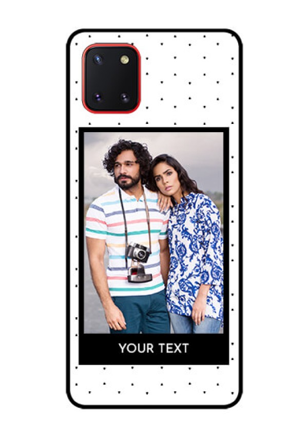 Galaxy Note10 Lite Photo Printing on Glass Case - Premium Design