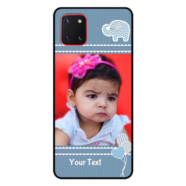 Galaxy Note10 Lite Photo Printing on Glass Case - with Kids Pattern Design Galaxy Note10 Lite Photo Printing on Glass Case - with Kids Pattern Design