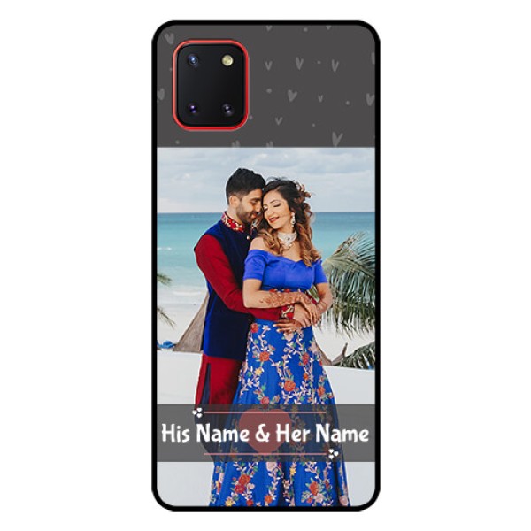 Galaxy Note10 Lite Custom Glass Mobile Case - Buy Love Design with Photo Online Galaxy Note10 Lite Custom Glass Mobile Case - Buy Love Design with Photo Online