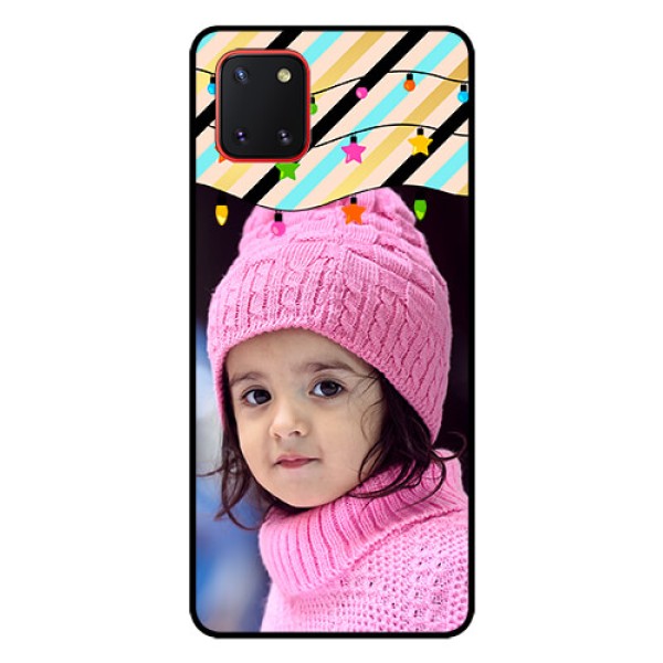 Galaxy Note10 Lite Custom Glass Mobile Case - Lights Hanging Design