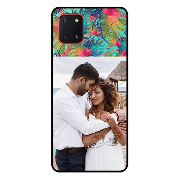 Galaxy Note10 Lite Photo Printing on Glass Case - Watercolor Floral Design Galaxy Note10 Lite Photo Printing on Glass Case - Watercolor Floral Design