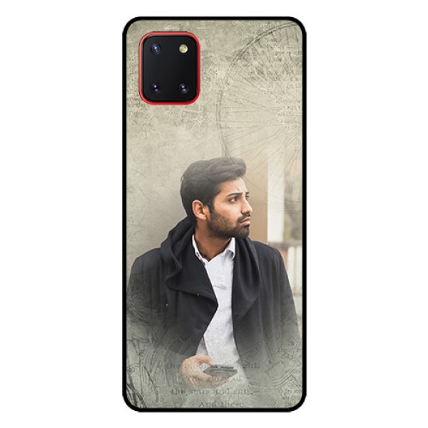 Galaxy Note10 Lite Custom Glass Phone Case - with vintage design