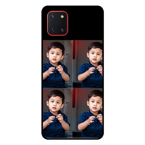 Galaxy Note10 Lite 4 Image Holder on Glass Mobile Cover