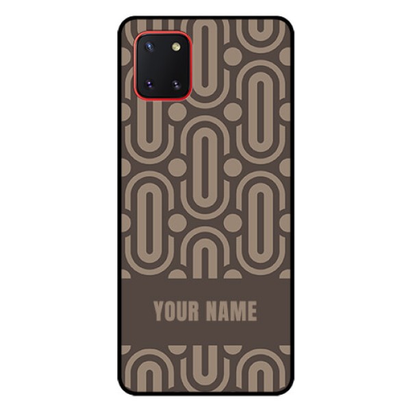 Galaxy Note10 Lite Custom Glass Phone Case - Captivating Zero Pattern Design Galaxy Note10 Lite Custom Glass Phone Case - Captivating Zero Pattern Design