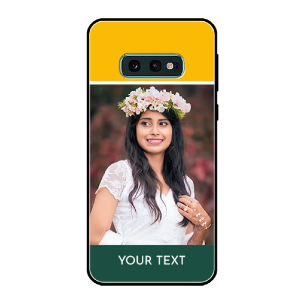 Galaxy S10e Photo Printing on Glass Case - Love You Design Galaxy S10e Photo Printing on Glass Case - Love You Design