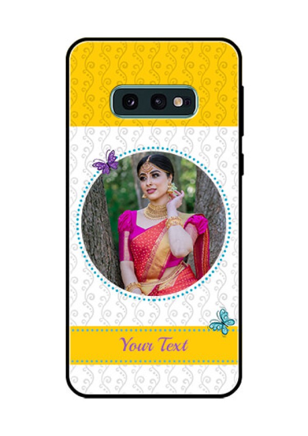 Galaxy S10e Custom Glass Mobile Case  - Girls Premium Case Design