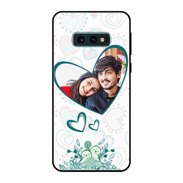 Galaxy S10e Photo Printing on Glass Case  - Premium Couple Design