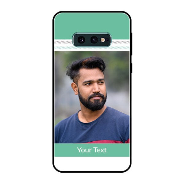 Galaxy S10e Custom Glass Phone Case  - Premium Cases for Girls