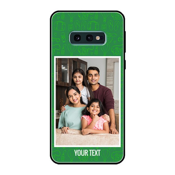 Galaxy S10e Personalized Glass Phone Case - Picture Upload Design Galaxy S10e Personalized Glass Phone Case - Picture Upload Design