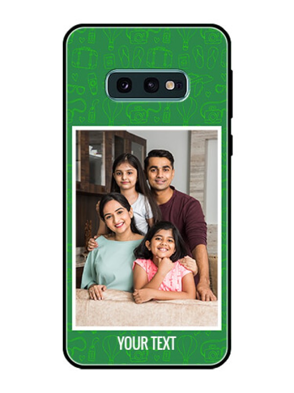 Custom Galaxy S10e Personalized Glass Phone Case  - Picture Upload Design