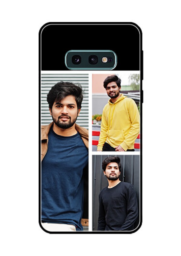 Galaxy S10e Photo Printing on Glass Case  - Upload Multiple Picture Design