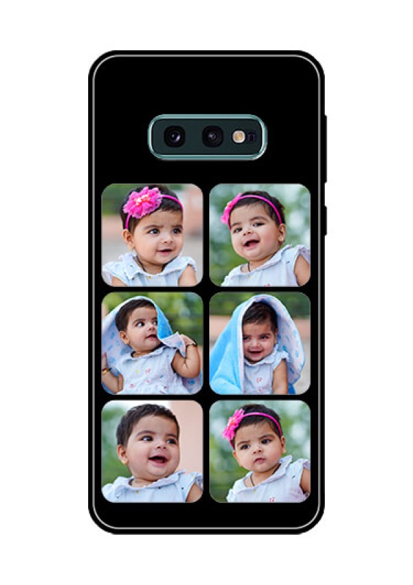 Galaxy S10e Photo Printing on Glass Case  - Multiple Pictures Design
