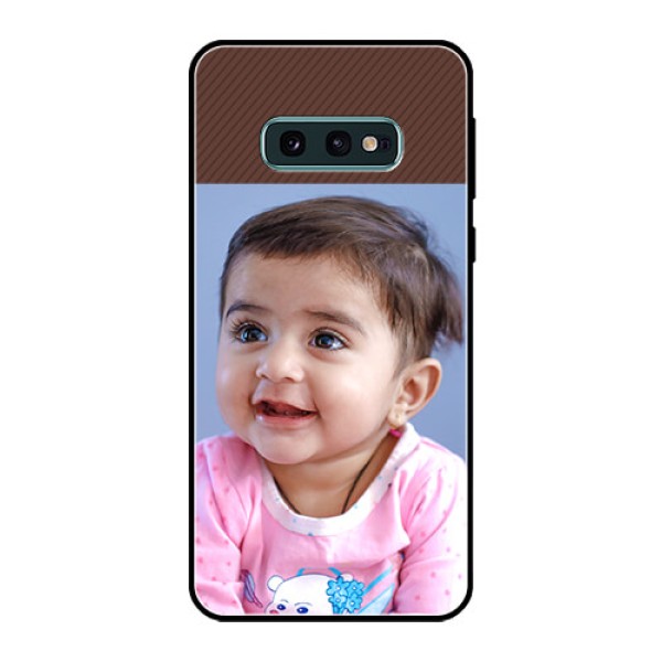 Galaxy S10e Custom Glass Mobile Case  - Elegant Case Design