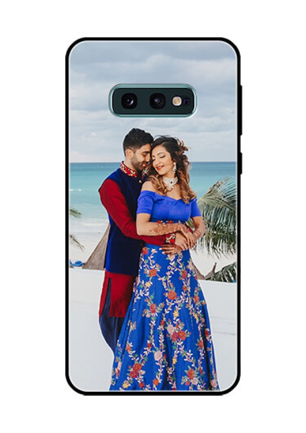 Galaxy S10e Photo Printing on Glass Case  - Upload Full Picture Design