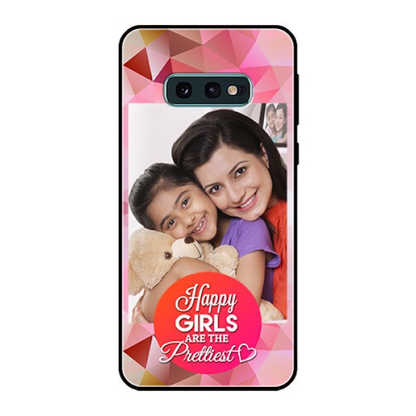 Galaxy S10e Photo Printing on Glass Case - Abstract Triangle Design Galaxy S10e Photo Printing on Glass Case - Abstract Triangle Design