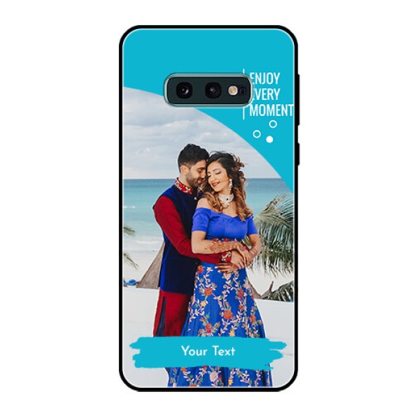 Galaxy S10e Custom Glass Mobile Case - Happy Moment Design Galaxy S10e Custom Glass Mobile Case - Happy Moment Design