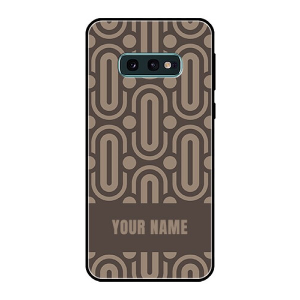 Galaxy S10e Custom Glass Phone Case - Captivating Zero Pattern Design Galaxy S10e Custom Glass Phone Case - Captivating Zero Pattern Design
