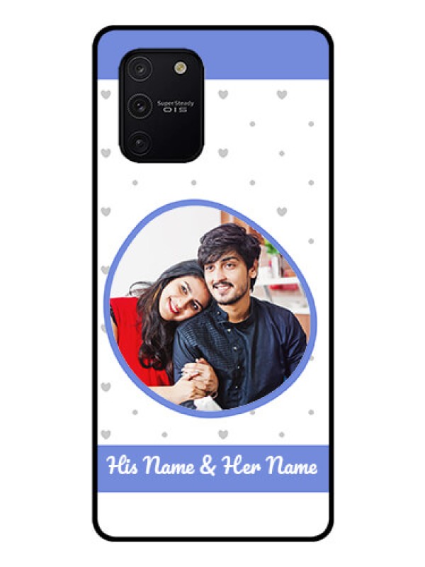Custom Galaxy S10 Lite Photo Printing on Glass Case  - Premium Case Design