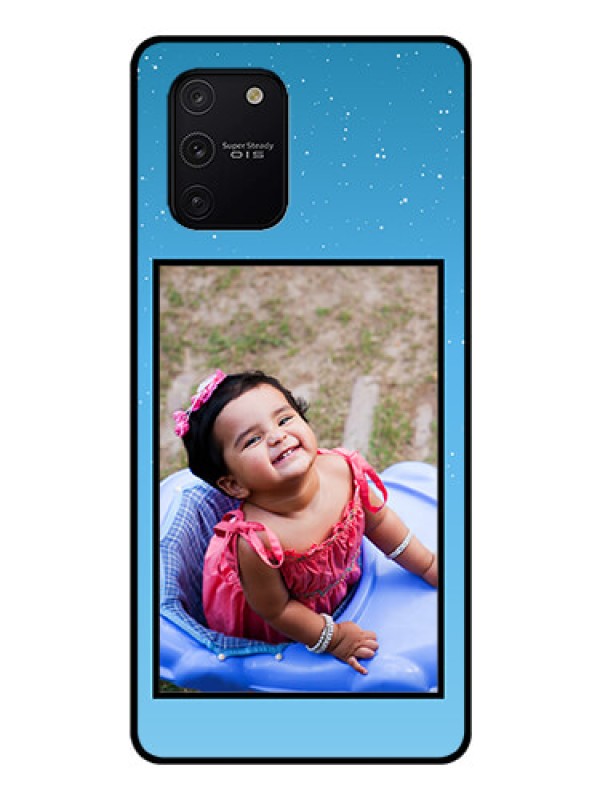 Custom Galaxy S10 Lite Custom Glass Mobile Case  - Wave Pattern Colorful Design