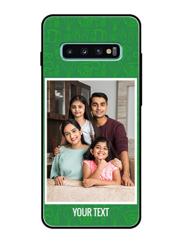 Custom Samsung Galaxy S10 Plus Personalized Glass Phone Case  - Picture Upload Design