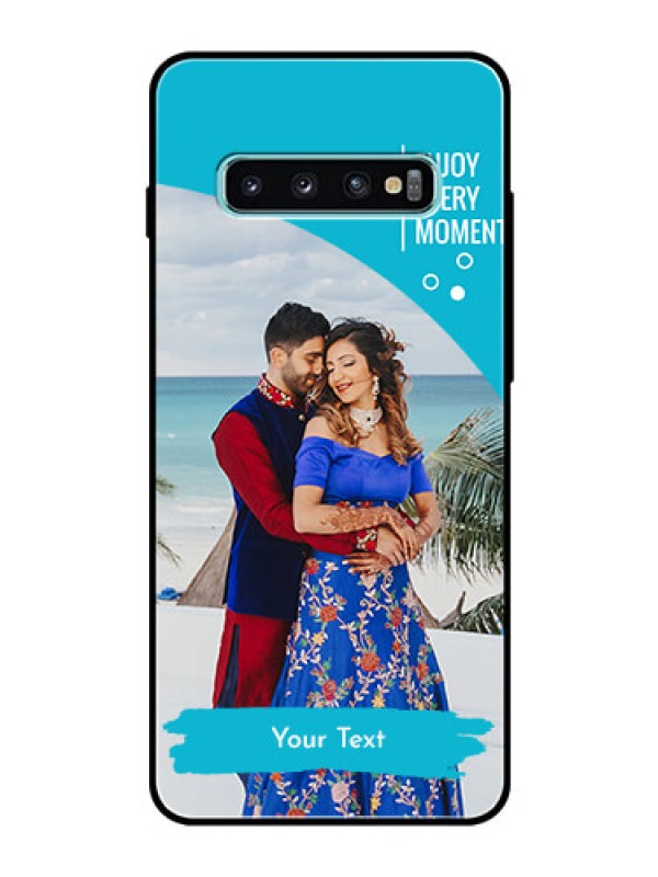 Custom Samsung Galaxy S10 Plus Custom Glass Mobile Case  - Happy Moment Design