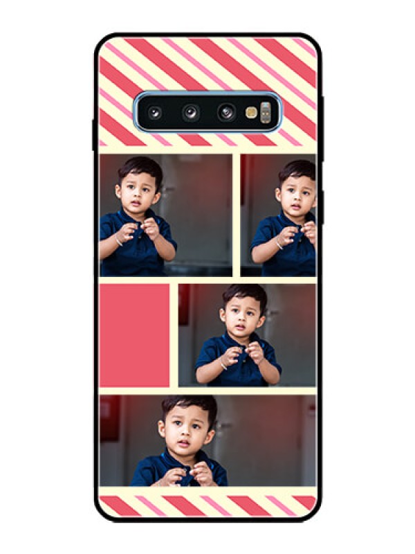 Custom Galaxy S10 Personalized Glass Phone Case  - Picture Upload Mobile Case Design