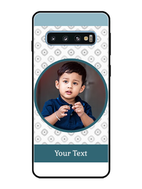 Custom Galaxy S10 Personalized Glass Phone Case  - Premium Cover Design