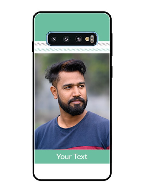 Custom Galaxy S10 Custom Glass Phone Case  - Premium Cases for Girls