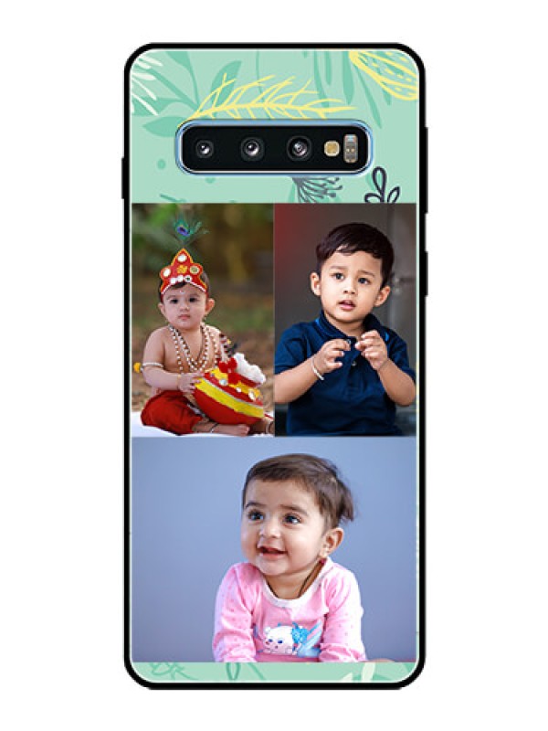 Custom Galaxy S10 Photo Printing on Glass Case  - Forever Family Design 
