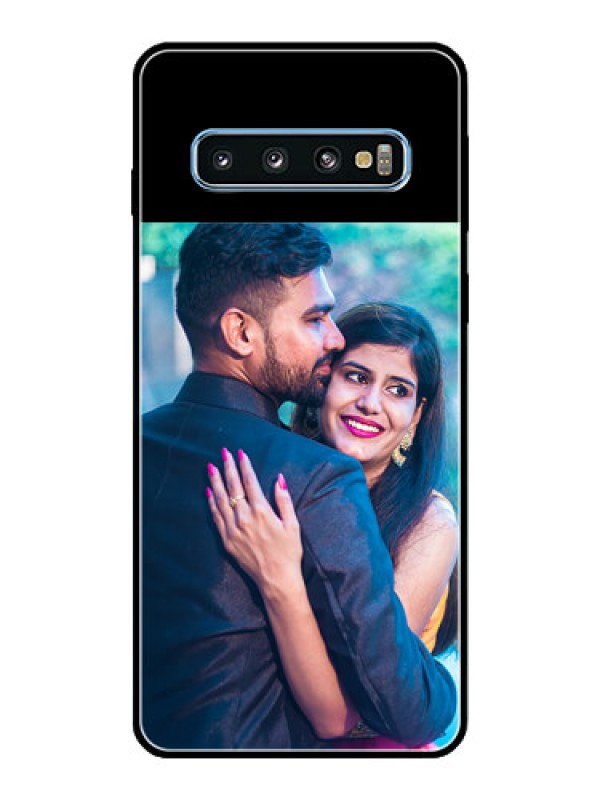 Custom Galaxy S10 Custom Glass Phone Case - Upload Full Picture With Custom Color Design