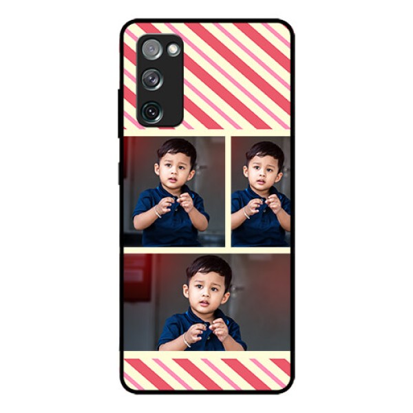 Galaxy S20 FE 5G Personalized Glass Phone Case - Picture Upload Mobile Case Design Galaxy S20 FE 5G Personalized Glass Phone Case - Picture Upload Mobile Case Design