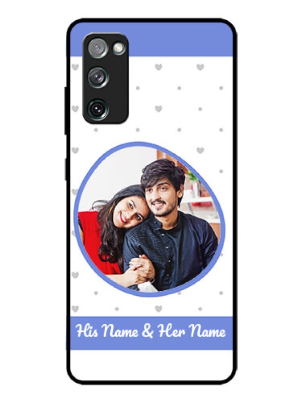 Custom Galaxy S20 FE 5G Photo Printing on Glass Case  - Premium Case Design