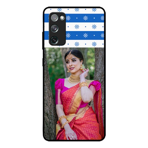 Galaxy S20 FE 5G Photo Printing on Glass Case  - Snow Pattern Design