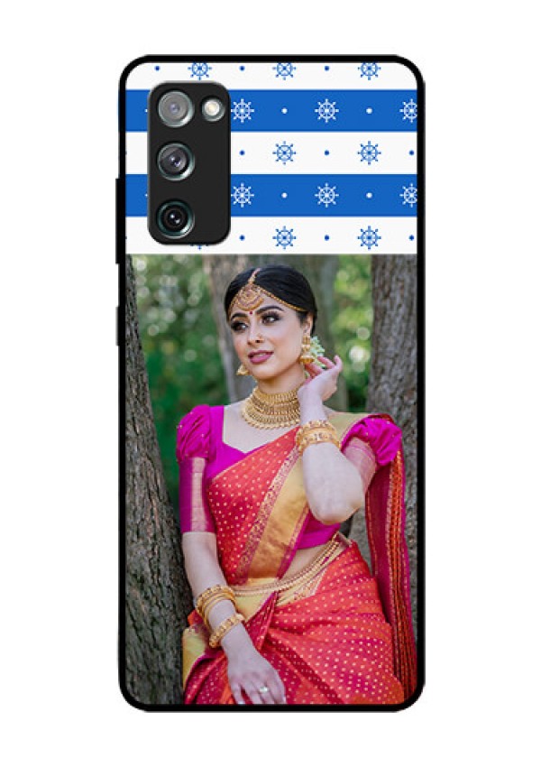 Galaxy S20 FE 5G Photo Printing on Glass Case  - Snow Pattern Design