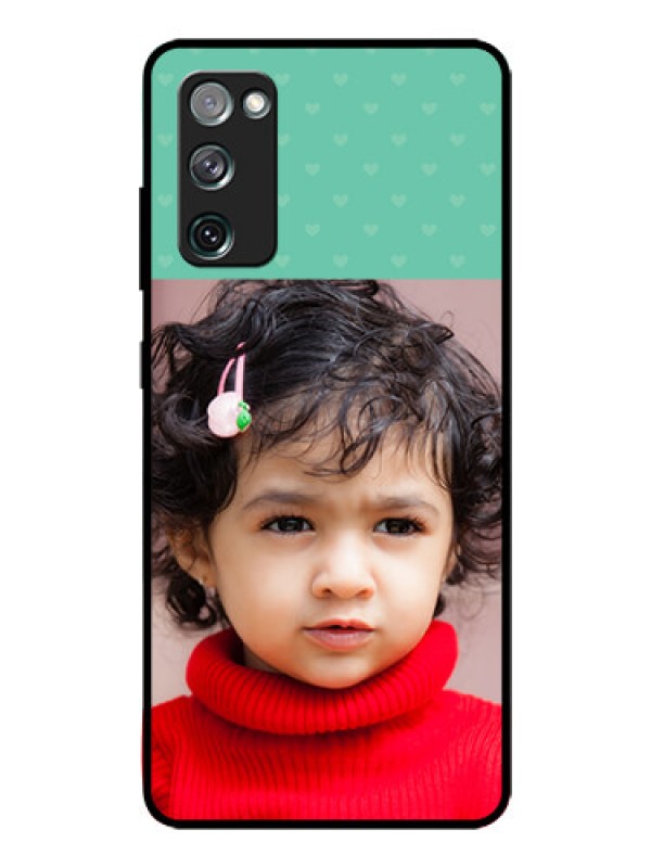 Custom Galaxy S20 FE 5G Custom Glass Phone Case  - Lovers Picture Design