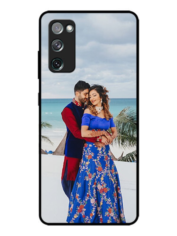 Custom Galaxy S20 FE 5G Photo Printing on Glass Case  - Upload Full Picture Design